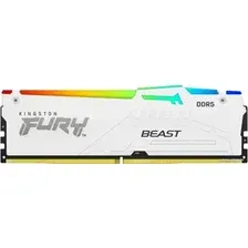 Оперативная память Kingston FURY Beast RGB 16ГБ DDR5 5600 МГц KF556C40BWA-16