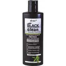 Пенка для умывания Витэкс Black Clean адсорбирующая (200мл)