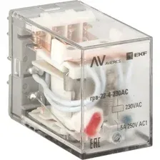 Реле промежуточное EKF Averes rpa-22-4-230AC