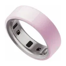 Умное кольцо Oura Ring 4 Ceramic (розовый, размер 8)