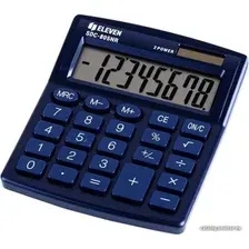 Калькулятор Eleven SDC-805NR-NV (темно-синий)