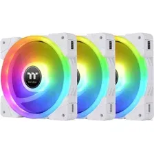 Комплект вентиляторов для корпуса с контроллером Thermaltake SWAFAN EX12 RGB White TT Premium Edition CL-F161-PL12SW-A