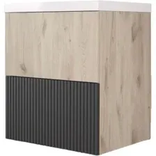 Style Line Тумба под умывальник Стокгольм ВЛДСП 50 2 ящика (подвесная)