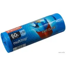Пакеты для мусора "Multitop" (20 шт.; 60 л)