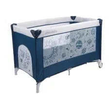Кровать-манеж Amarobaby Multiform Space / AMARO-26MSP-Si (синий)