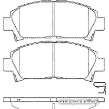 Тормозные колодки AP 05P573