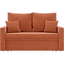 Диван Mio Tesoro Тунне SB2 (Ripple 430 Terracotta)