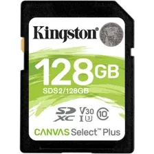 Карта памяти Kingston Canvas Select Plus SDXC 128GB SDS2/128GB