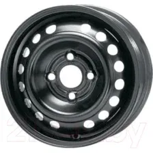 Штампованный диск Trebl 64A49A 15x6" 4x100мм DIA 56.6мм ET 49мм Black