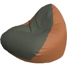 Кресло-мешок Flagman Relax Р2.3-104 (серый/оранжевый)