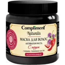 Маска для волос Compliment Naturalis с перцем против выпадения 500мл