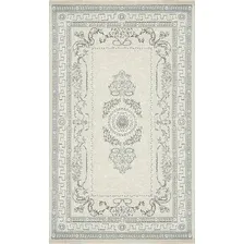Ковер для жилой комнаты Bossan Rome 1754A-KGRI-BEJ 1.4x2 м