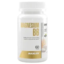 Магний В6 Maxler Magnesium B6 60 tabs