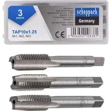 Набор метчиков Scheppach Sch-TAP10x1.25 (65173), (3шт)