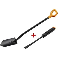 Лопата штыковая остроконечная Fiskars 1066716А
