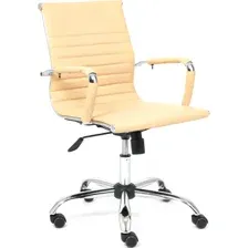 Офисное кресло TetChair Urban-Low (иск. кожа, бежевый)