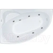 Ванна акриловая Triton Николь 160x100 R Базовая (с гидромассажем)