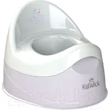 Детский горшок Kidwick Дуэт / KW100404 (серый/белый)