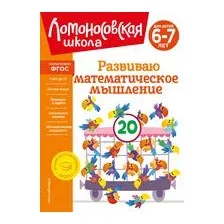 Развиваю математическое мышление. Для детей 6-7 лет