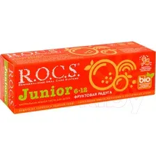 Зубная паста R.O.C.S Junior фруктовая радуга 74 г