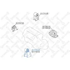 Подушка крепления двигателя STELLOX 25-17794-SX