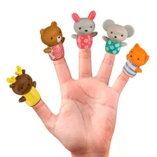 Набор игрушек для ванной Happy Baby Little Friends 32024