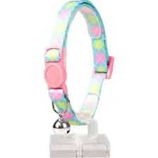 Ошейник Duvo Plus Квадрат шотландский / 11173/purple-pink