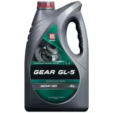 Трансмиссионное масло Лукойл Gear GL-5 80W-90 4л