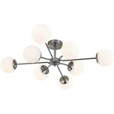 Люстра средней высоты Escada 150008/8R ES0000070 (Satin Nickel)