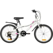 Детский велосипед Foxx Jasmine 20SH6V.JASMINE.WT6 (20, белый)