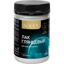 Лак Solex Для мебели глянцевый (250г)