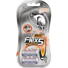 Бритвенный станок Bic Flex 5 Hybrid ( 2 кассеты)