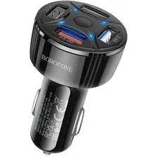 Автомобильное зарядное Borofone BZ04 (черный)