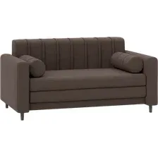 Диван Лига диванов Benifit 130999 (рогожка амур 05 коричневый)