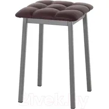 Табурет AMC Comfort 7К4.14 (кожзам, бордо/графит)