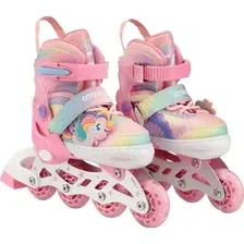 Роликовые коньки Cosmoride Cleo (р-р 35-38, белый/розовый)