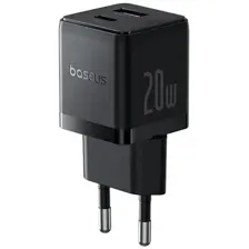 Сетевое зарядное Baseus Palm Fast Charger C+U 20W EU P10111608113-01 (черный)