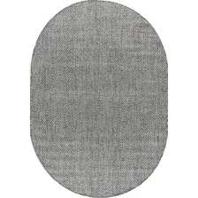 Циновка Merinos Kair S156-OVAL-DARK GRAY (1.2х1.7)