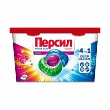 Средство для стирки ПЕРСИЛ концентрированное 21 шт Капс Колор в водорастворимых капсулах