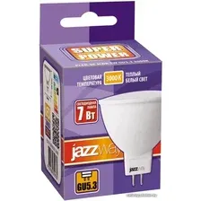 Светодиодная лампочка JAZZway PLED-SP JCDR 7w GU5.3 3000K 1033499