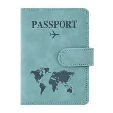 Обложка на паспорт "Passport" (бирюзовый)