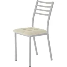 Стул AMC Comfort 4.5.3 (ткань, бежевый/серебристый)