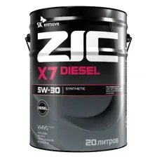 Моторное масло ZIC X7 Diesel 5W-30, 20л / 192610