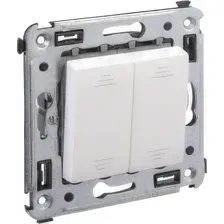 Выключатель DKC Avanti 4400114 (белое облако)