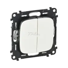 Выключатель Legrand Valena Allure 752708 (белый)