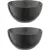 Набор салатников Liberty Jones Dots LT-LJ-CBWDT-CRB-21 (2шт, черный)