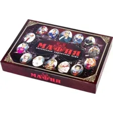 Настольная игра Десятое королевство Мафия с масками в коробке 02620