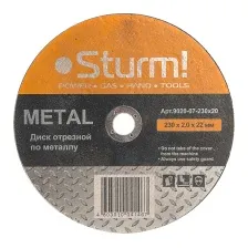 Отрезной диск Sturm! 9020-07-230x20