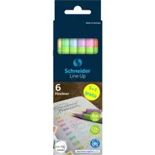 Набор капиллярных ручек Schneider Line-Up Pastel / 191085 (6цв)