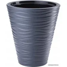 Кашпо Form-Plastic Sahara Dunes 2720-014 (антрацит)